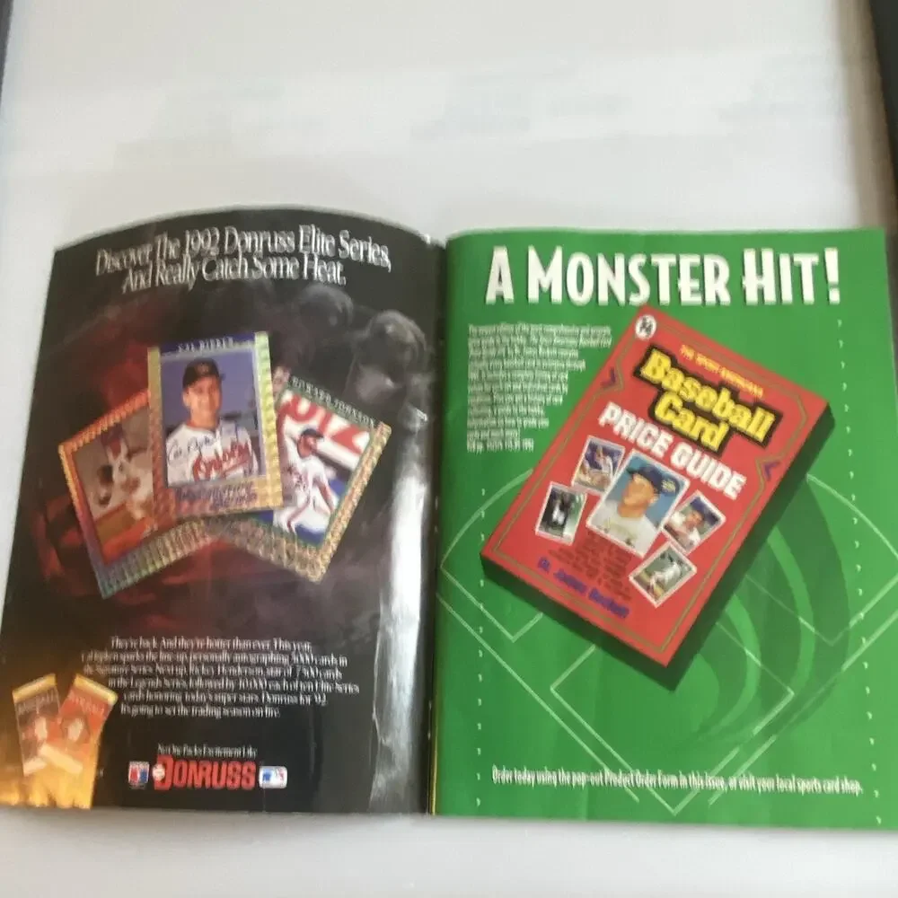 Beckett Baseball Card Monthly Price Guide Magazine Frank ThomasChicago White Sox